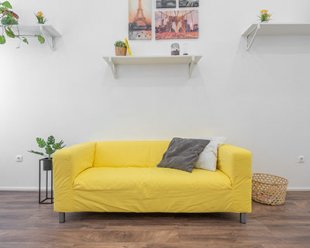 Мебель в желтых тонах – вызов стандартным решениям в Новой Ляле - novaya-lyalya.magazinmebel.ru | фото