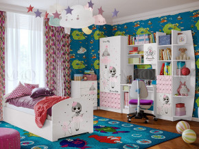 Детская комната Юниор-2 Мальвина в Новой Ляле - novaya-lyalya.magazinmebel.ru | фото