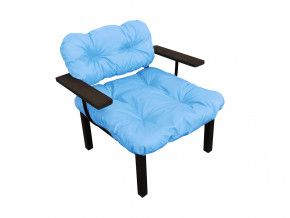 Кресло Дачное голубая подушка в Новой Ляле - novaya-lyalya.magazinmebel.ru | фото
