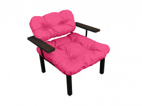 Кресло Дачное розовая подушка в Новой Ляле - novaya-lyalya.magazinmebel.ru | фото