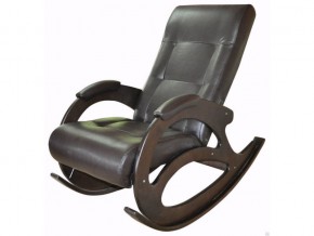 Кресло-качалка К 5/3 коричневое в Новой Ляле - novaya-lyalya.magazinmebel.ru | фото - изображение 1