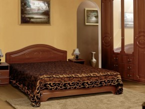 Кровать 1800 Ивушка 5 темная в Новой Ляле - novaya-lyalya.magazinmebel.ru | фото