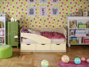 Кровать Бабочки 1600 Ваниль в Новой Ляле - novaya-lyalya.magazinmebel.ru | фото - изображение 1