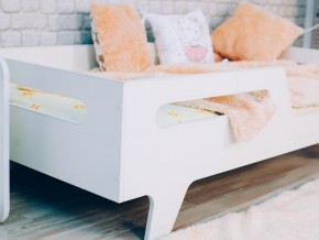 Кровать детская Бэби белая в Новой Ляле - novaya-lyalya.magazinmebel.ru | фото - изображение 2