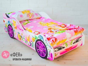 Кровать детская машина Фея в Новой Ляле - novaya-lyalya.magazinmebel.ru | фото