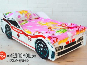 Кровать детская машина Медпомощь в Новой Ляле - novaya-lyalya.magazinmebel.ru | фото