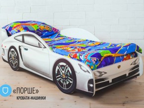 Кровать детская машинка Порше в Новой Ляле - novaya-lyalya.magazinmebel.ru | фото