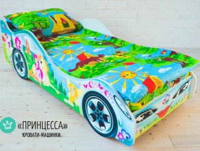 Кровать детская машинка Принцесса в Новой Ляле - novaya-lyalya.magazinmebel.ru | фото - изображение 1