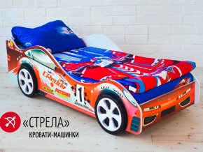 Кровать детская машинка Стрела в Новой Ляле - novaya-lyalya.magazinmebel.ru | фото - изображение 2
