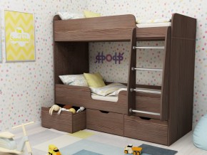 Кровать двухъярусная Малыш двойняшка бодега в Новой Ляле - novaya-lyalya.magazinmebel.ru | фото