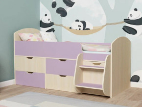 Кровать Малыш-7 Дуб-Ирис в Новой Ляле - novaya-lyalya.magazinmebel.ru | фото