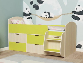 Кровать Малыш-7 Дуб-лайм в Новой Ляле - novaya-lyalya.magazinmebel.ru | фото