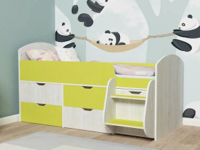 Кровать Малыш-7 Винтербер-Лайм в Новой Ляле - novaya-lyalya.magazinmebel.ru | фото