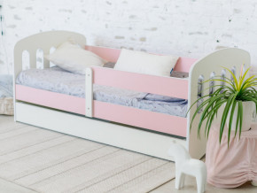 Кровать Малыш с ящиком розовый в Новой Ляле - novaya-lyalya.magazinmebel.ru | фото