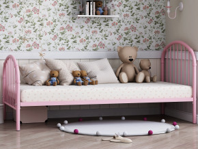 Кровать металлическая Эвора-1 Розовый в Новой Ляле - novaya-lyalya.magazinmebel.ru | фото - изображение 1