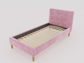 Кровать Пайли 900 розовый в Новой Ляле - novaya-lyalya.magazinmebel.ru | фото