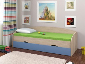 Кровать Соня 2 сонома-голубой в Новой Ляле - novaya-lyalya.magazinmebel.ru | фото - изображение 1