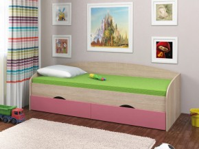 Кровать Соня 2 сонома-розовый в Новой Ляле - novaya-lyalya.magazinmebel.ru | фото