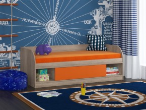 Кровать Соня 4 сонома-оранжевый в Новой Ляле - novaya-lyalya.magazinmebel.ru | фото - изображение 1