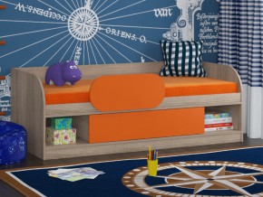 Кровать Соня 4 сонома-оранжевый в Новой Ляле - novaya-lyalya.magazinmebel.ru | фото - изображение 3