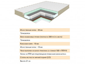 Матрас Тиссая 200х200 в Новой Ляле - novaya-lyalya.magazinmebel.ru | фото - изображение 2