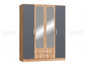 Шкаф для одежды 4-дверный в Новой Ляле - novaya-lyalya.magazinmebel.ru | фото