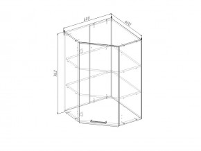 ВУ9 Модуль верхний Угловой МВУ9 в Новой Ляле - novaya-lyalya.magazinmebel.ru | фото