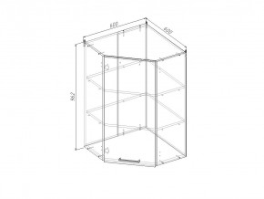 ВУП960 Модуль верхний Угловой МВУ9 в Новой Ляле - novaya-lyalya.magazinmebel.ru | фото